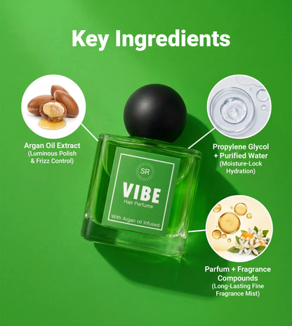 Key Ingredients: Argan oil extract, propylene glycol + purified water, and fragrance compounds.